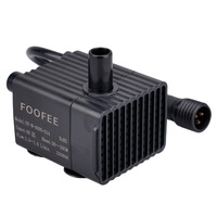 FOOFEE 5V 12V 24V Petite Pompe À Eau Hmax 0.15-1M Mini Pompe À Moteur Submersible pour Climatisation Refroidisseur D'air Humidificateur