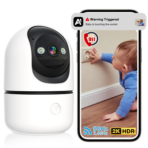 Giá rẻ 3MP trong nhà thông minh CCTV mạng không dây Camera An Ninh với hai chiều âm thanh mini PTZ bé màn hình - Product Image 3