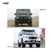 Pare-chocs arrière GUGO W463 style B compatible avec Mercedes Benz W463 G63 G65 G500 G55, pare-chocs arrière en PU, kit carrosserie 2018-2019 brabus