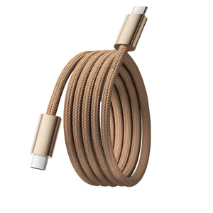 Cable de Carga Rápida USB-C Dual de 60W/100W para Teléfonos Inteligentes y Computadoras - Trenzado de Nailon, 12 Meses de Garantía - Product Image 1