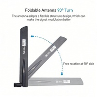 1 antenne ABS SW-3 LTE 4G 5G à gain élevé, polarisation verticale pleine bande GSM/CDMA, gain 18dBi pour connecteur