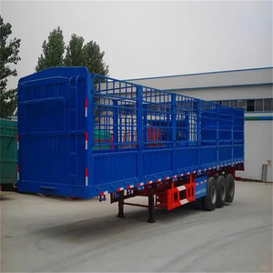 Valla de tres ejes y cuatro ejes para remolque, valla de carga lateral, camioneta cerrada, barata, en venta - Product Image 5
