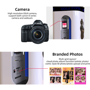 Photobooth All-in-one Vending Machine Photography <strong>Booth</strong> Printable Selfie <strong>Photo</strong> <strong>Booth</strong> with Printer Customized - Product Image 6