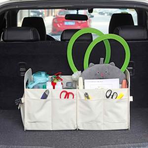 Wholesale Custom Good Price Multifunctional Non-woven Cloth Trunk Car <b>Seat</b> Back <b>Storage</b> Box for Rear Compartment Travel Use - Product Image 5