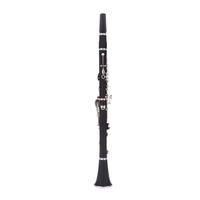 Professional Bakelite 17 Key Bb Flat Soprano Clarinet with Nickel Plating & 10 Reeds Woodwind Instrument for Students