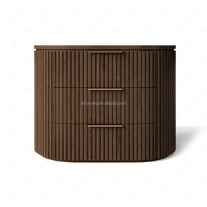 Lit américain traditionnel en bois massif avec pilier droit Lit double vintage en chêne français pour chambre principale Lit de mariage haut personnalisé - Product Image 5