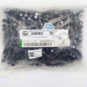 Factory Direct SJA101M1VBK-0807 8*7 <b>Capacitors</b> Through-Hole Electrolytic <b>Capacitors</b> 100uF 20% 35V - Product Image 1