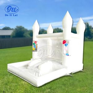 Château gonflable en PVC couleur personnalisée, <span class=keywords><strong>mini</strong></span>-glissades, jeux de plein air, piscines à balles, ballons flottants, bulle commerciale - Product Image 2