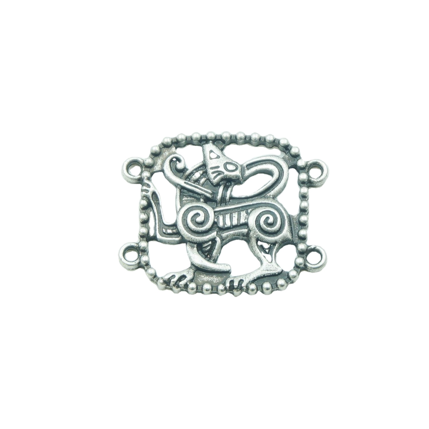 : SanLan, Ретро стиль, сплав, Viking Лев кулон DIY браслет аксессуары