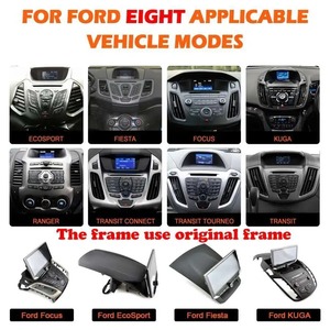 หน้าจอแอนดรอยด์ 14 ขนาด 10.88 นิ้ว สำหรับรถยนต์ฟอร์ด โฟกัส เอ็มเค3 คูก้า เฟียสต้า ซี-แม็กซ์ จอ QLED มัลติมีเดีย ออโต้เรดิโอ วิทยุ บลูทูธ WIFI คาร์เพลย์ GPS DSP - Product Image 2