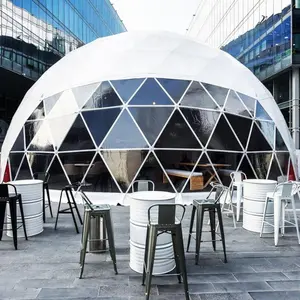 Custom Made 40メートルGeodesic Dome TentためOutdoor PartyとCarnival Event