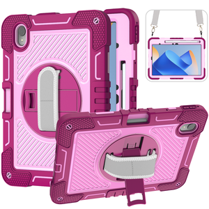 Étui robuste pour tablette Huawei Matepad 11 2023 Matepad SE 11 2024 11 pouces, housse de protection avec support rétractable et dragonne - Product Image 5