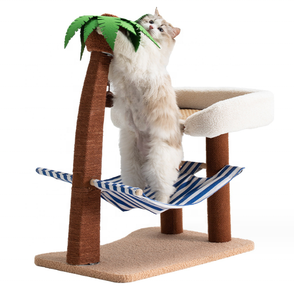 New Style <span class=keywords><strong>Cat</strong></span> Scratching Post <span class=keywords><strong>Cat</strong></span> Scratcher Post mit Katzen bett Stuhl Sisal Rope Scratching Post mit <span class=keywords><strong>Lounge</strong></span> - Product Image 1