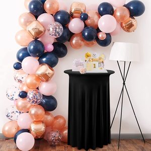 Cao <span class=keywords><strong>Top</strong></span> bảng vải nhăn miễn phí Stretch bảng bìa với váy được trang bị 32 inch Vòng Spandex Khăn trải bàn cho bên đám cưới - Product Image 2