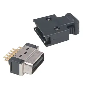 LECHUAN fabrika toptan 3m 20Pin toka mandal tipi SCSI MDR Mini 10120-3000PE düz erkek D şerit I/O konektörü