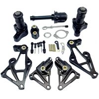 Pièces de quincaillerie de fixation de précision pour cadre de moto et scooter électrique sur mesure en alliage d'aluminium usiné CNC (OEM)