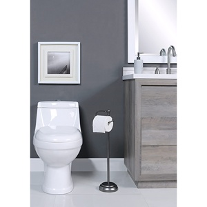 Support de papier toilette noir en fonte pour hôtel, distributeur de papier en rouleau pour usage domestique, fourni directement par l'usine - Product Image 4