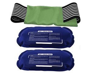 Bellewins Custom Brand Pain Relief Sport Injuries Hot and Cold Therapy Gel Cold Compression Ice Pack With Wrap