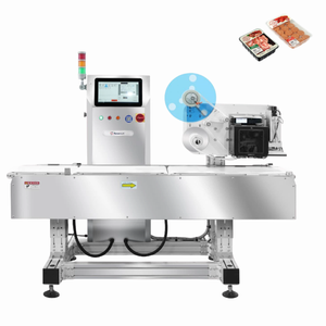 Machine d'étiquetage automatique à grande vitesse avec contrôle PLC pour les produits alimentaires et les boissons, pour les produits frais - Product Image 2