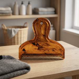 Peigne à tricot DK-788 |   Outil manuel portable pour l'entretien des vêtements en laine avec lames en acier inoxydable, design simple, 10x9cm - Product Image 2