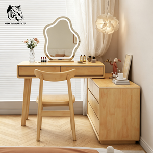 Cómoda de madera con cajones, diseño nuevo, muebles de dormitorio, precio económico de fábrica china, gran stock disponible para envío inmediato. - Product Image 4