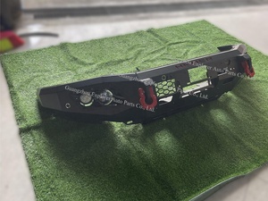 Bumper Depan Mobil HM Steel untuk Ranger Raptor T6T7T8 2012-2021 Dengan Braket Winch LED Bullbar untuk Ranger Raptor - Product Image 5