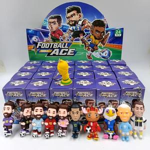 Beliebte Actionfiguren Mini-Fußballstar-Puppen Maskottchen Cartoon Kinder Großhandel Sammlung Schlüsselanhänger Mystery <span class=keywords><strong>Box</strong></span> - Product Image 3