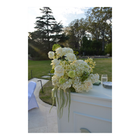 Bouquet de fleurs artificielles personnalisé pour centre de table, boule de fleurs, arrangement de mariage, décoration pour table de bar