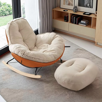 Canapé Chaise Longue Moderne en Tissu Réglable avec Rangement pour Home Cinéma et Jeux