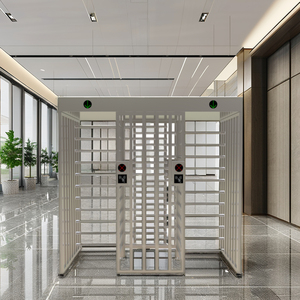 Đầy đủ chiều cao turnstile Cổng An Ninh nhận dạng khuôn mặt turnstile Cổng An Ninh lối vào truy cập Chiều cao turnstiles với đầu đọc RFID - Product Image 5