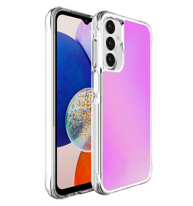 Funda Rosa Electrochapada para Teléfono Samsung <span class=keywords><strong>Galaxy</strong></span> A15 A54 A25 <span class=keywords><strong>A0</strong></span> A34 A35 A55 A05s A14 A16 A53 A57 A45, Carcasa Trasera Antigolpes - Product Image 2
