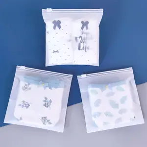 GRS sacos Ziplock e sacos com zíper fosco para embalagens de roupas elegantes, organizadores de guarda-roupa ecologicamente corretos