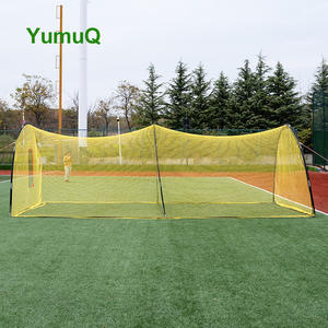 YumuQ Filet de <span class=keywords><strong>Cage</strong></span> de Baseball Logo Personnalisé Extérieur Intérieur Portable Filet de Baseball <span class=keywords><strong>Cage</strong></span> de Frappeur et Cadre en Fibre de Verre avec Sac de Transport - Product Image 2