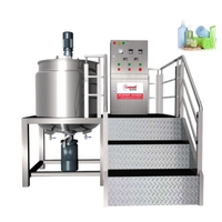 Mélangeur de shampoing et de gel douche 500L, cuve de mélange pour lessive, machine à fabriquer du savon liquide