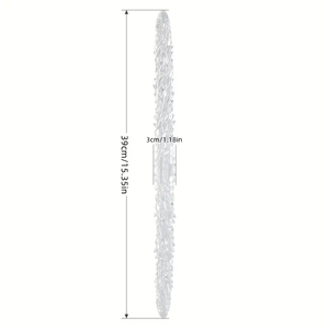 Одна очень длинная прозрачная анальная пробка, стимулирует анус и влагалище, мягкий анальный расширитель, подходит как для женщин, так и для мужчин, дилдо. - Product Image 4