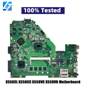 X550CC Carte Mère D'ordinateur Portable pour ASUS VivoBook <span class=keywords><strong>X550C</strong></span> R513C A550V Y581C X552 X550CL X550CC X550VC X550VB Carte Mère Avec I3 I5 I7 CPU - Product Image 1