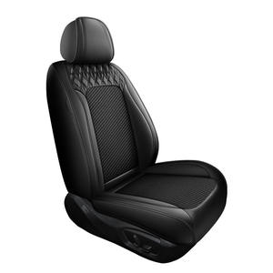 25 nuovi coprisedili per auto con raffreddamento estivo in tessuto traspirante e confortevole con coprisedili per auto in seta di ghiaccio blu Set completo - Product Image 5