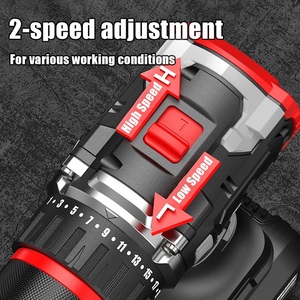 Perceuse sans fil durable 16,8 V avec fonction percussion et mandrin auto-serrant 10 mm pour l'entretien d'atelier, compatible OEM - Product Image 2