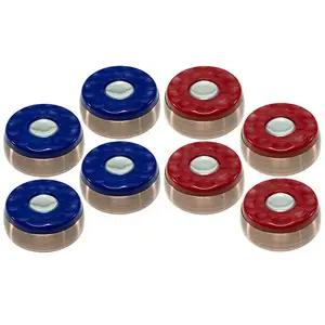 Sjoelen Pucks-Sjoelen Tafel Pucks 2 5/16 Inch (58Mm) Set Van 8 (Paars Brons)