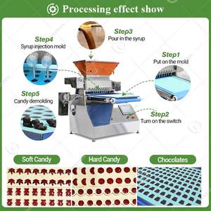 เครื่องทำลูกอมเจลลี่แบบกึ่งอัตโนมัติขนาดเล็กสำหรับโครงการขนาดเล็กจากประเทศจีน - Product Image 4