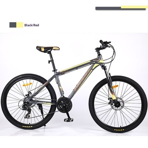 Venta al por mayor de fábrica: Bicicleta de montaña de 26 y <span class=keywords><strong>29</strong></span> <span class=keywords><strong>pulgadas</strong></span> con neumático ancho 3.0, modelo de exportación, cuadro de acero de alto carbono, suspensión doble con horquilla de resorte. - Product Image 6