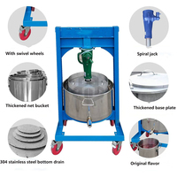 Commerciële Hydraulische Koude Pers Juicer Voor Fruit En Groenten Bananenwijn Maken Apparatuur