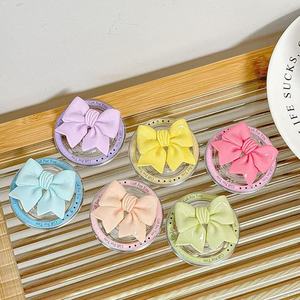 Bowknot Phone Grips Soporte de teléfono para <span class=keywords><strong>iPhone</strong></span> 17 16 15 Soporte de teléfono celular transparente plegable Accesorio Soporte magnético - Product Image 3