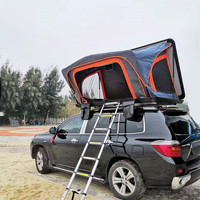 4WD cangkang keras luar ruangan rtt atap atas tanah Kemah Trailer Offroad 2 orang tenda atap untuk dijual