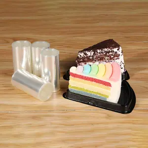 Baking proteção Clear Transparent PET Mousse Cake Collar for Cake Decorating Roll Sheet for Bakery