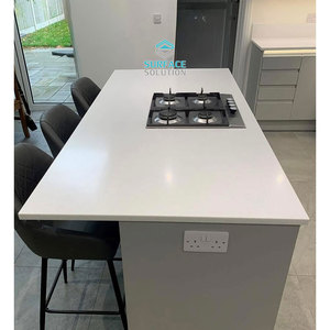 חם מוכר משטח המטבח המודרני אקרילי מוצק עם מרקם שיש מלאכותי עמיד למים & עמיד אש - Product Image 2