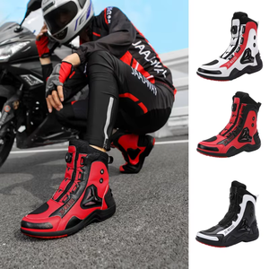 Bottes de <span class=keywords><strong>moto</strong></span> antidérapantes résistantes aux chocs pour hommes et femmes, toutes saisons, <span class=keywords><strong>cross</strong></span>-country, rallye, voyage - Product Image 1