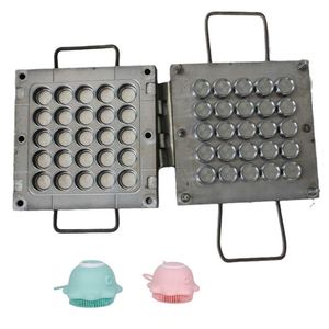 Molduras de compresa de silicona personalizadas de múltiples cavidades Moldes de compresión de juntas de goma irregulares - Product Image 6