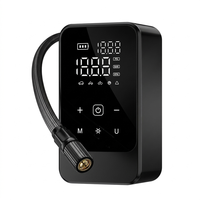 Top Selling Wireless Handheld Electric Auto Air Pump 7.4V 19mm Cylinder Fast Inflation 4500mAh Tire Inflator for Car Accessories