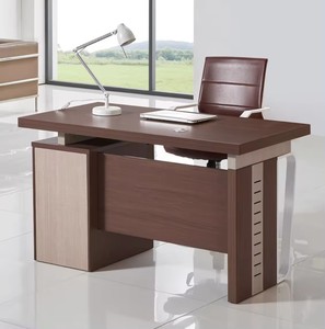 Đơn giản văn phòng nghiên cứu Bảng Máy Tính Ông Chủ bằng gỗ hiện đại bàn gỗ Bàn và ghế - Product Image 2